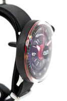 Bomberg Men's Watch BB-01 Black PVD Red CT43H3PBA.01-1.9 - WatchPilot