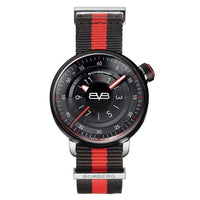 Bomberg Men's Watch BB-01 Black PVD Red CT43H3PBA.01-2.9 - WatchPilot