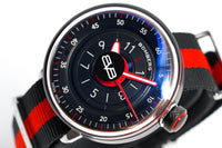 Bomberg Men's Watch BB-01 Black PVD Red CT43H3PBA.01-2.9 - WatchPilot