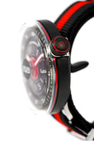 Bomberg Men's Watch BB-01 Black PVD Red CT43H3PBA.01-2.9 - WatchPilot