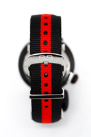Bomberg Men's Watch BB-01 Black PVD Red CT43H3PBA.01-2.9 - WatchPilot