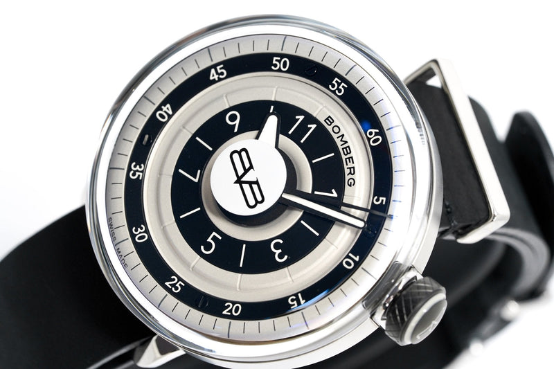 Bomberg Men's Watch BB-01 Stainless Steel Black CT43H3SS.03-1.9 - WatchPilot