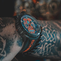 Bomberg Sugar Skull Men's Orange BS45CHPBA.060-9.12