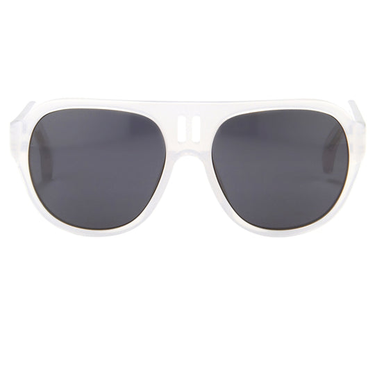 Boris Bidjan Saberi Sunglasses Misty White and Grey