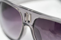 Boris Bidjan Saberi Sunglasses Translucent Slate With Purple Graduated Category 3 Lenses BBS4C4SUN - WatchPilot