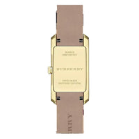 Burberry BU9509 Ladies The Pioneer Check Yellow Gold Watch
