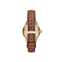 Burberry The Classic Ladies Gold Brown Watch BU10101
