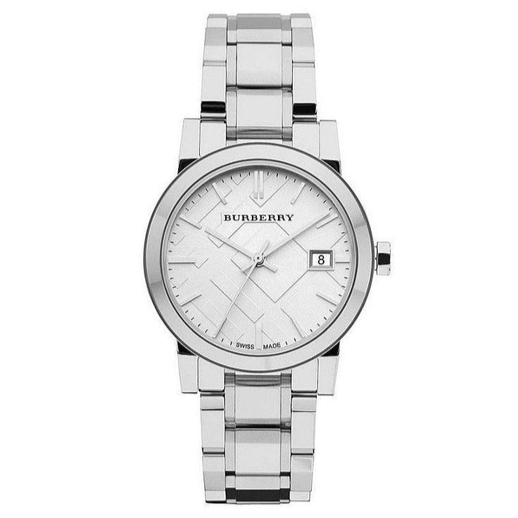 Burberry BU9100 Ladies The City Silver 34mm Watch display picture 1
