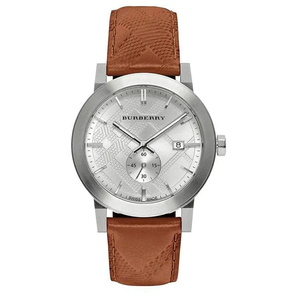 Burberry Men's Watch The City Silver Brown BU9904 - Watches & Crystals