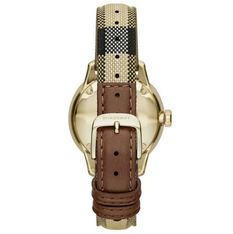 Burberry BU10104 Ladies The Classic 32mm Yellow Gold Watch