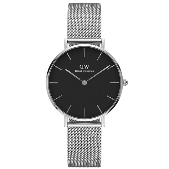 Daniel Wellington Ladies Silver Petite Stirling Watch DW00100162