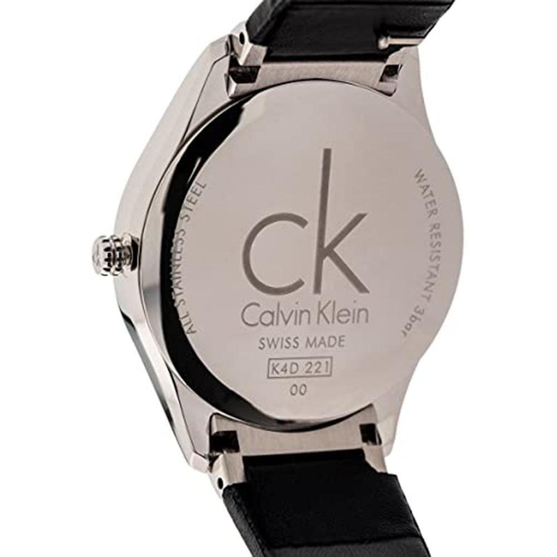 Calvin Klein Classic 24MM Silver Leather - WatchPilot