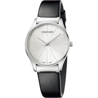 Calvin Klein Classic 24MM Silver Leather - WatchPilot