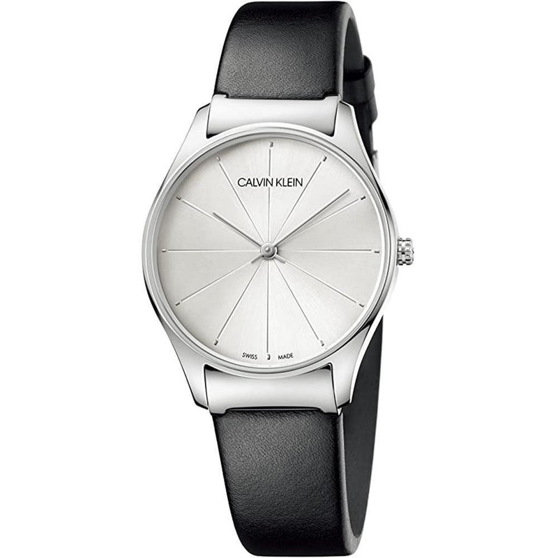 Calvin Klein Classic 24MM Silver Leather - WatchPilot