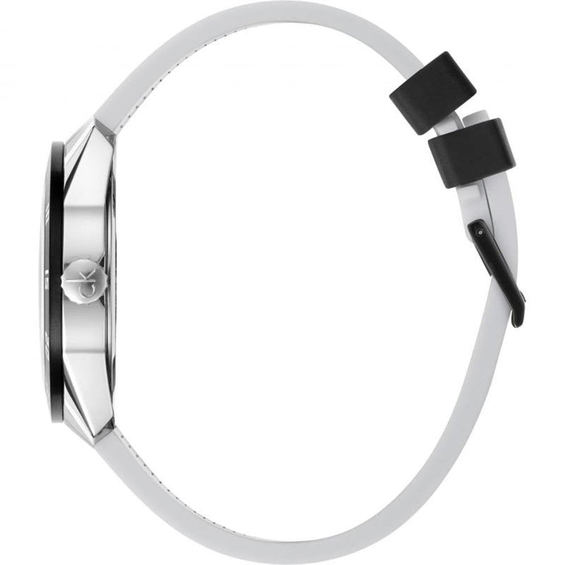 Calvin Klein Complete Silver Silicone - WatchPilot