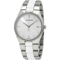 Calvin Klein Contrast Silver - WatchPilot