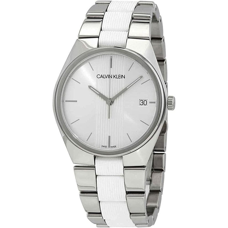 Calvin Klein Contrast Silver - WatchPilot