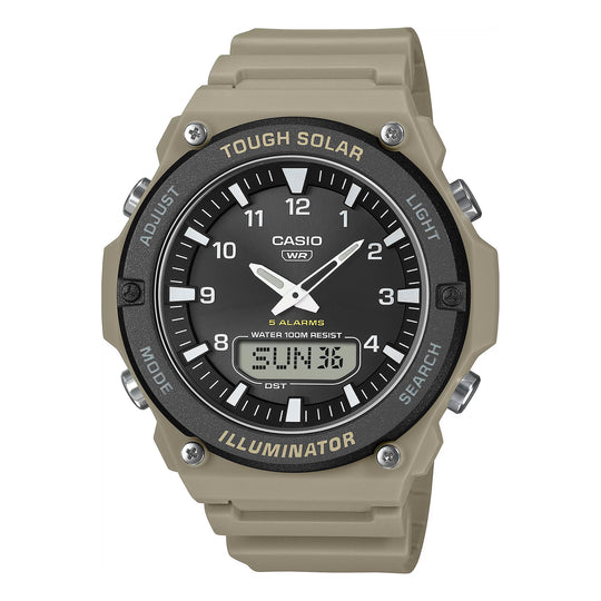 Casio Tough Solar Men's Green Black Watch AQ-S820W-5AVDF