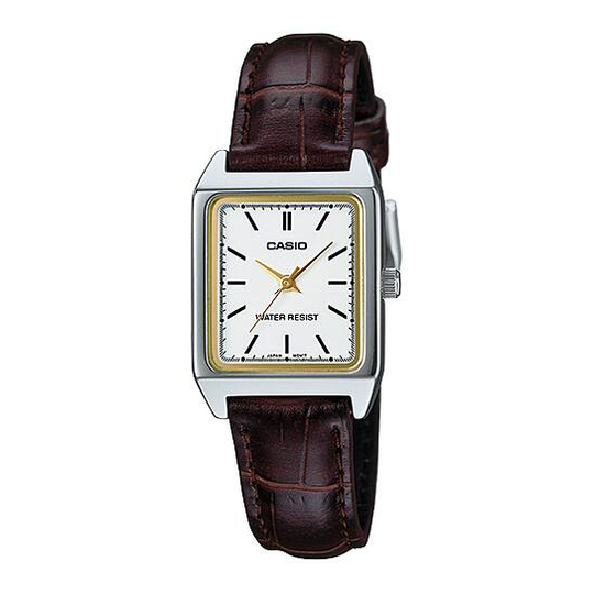 Casio Slim Dress Ladies' Brown Watch LTP-V007L-7E2UDF