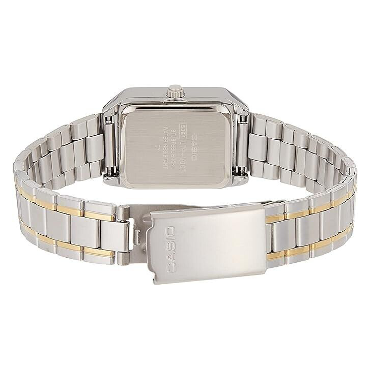 Casio Slim Dress Ladies' Two-Tone Watch LTP-V007SG-9BUDF