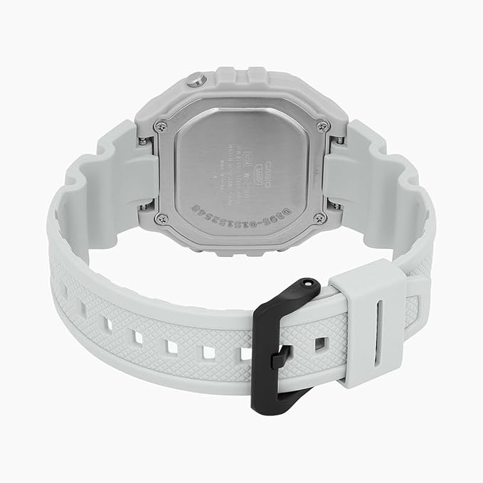Casio Sport Unisex Grey Digital Watch W-218H-8BVDF