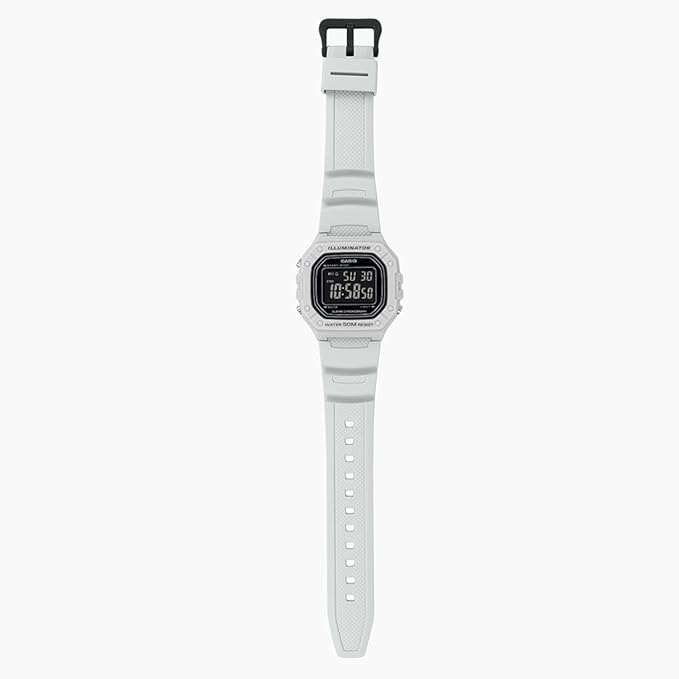 Casio Sport Unisex Grey Digital Watch W-218H-8BVDF
