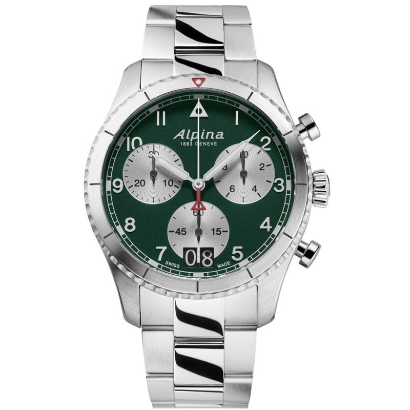 Chronograph Watch - Alpina Startimer Pilot Quartz Chronograph Big DateWatch