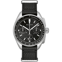 Chronograph Watch - Bulova Lunar Pilot Chrono Men's Silver Watch 96K111