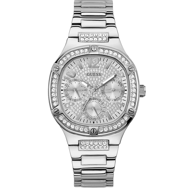 Chronograph Watch - Guess Duchess Ladies Silver Watch GW0558L1
