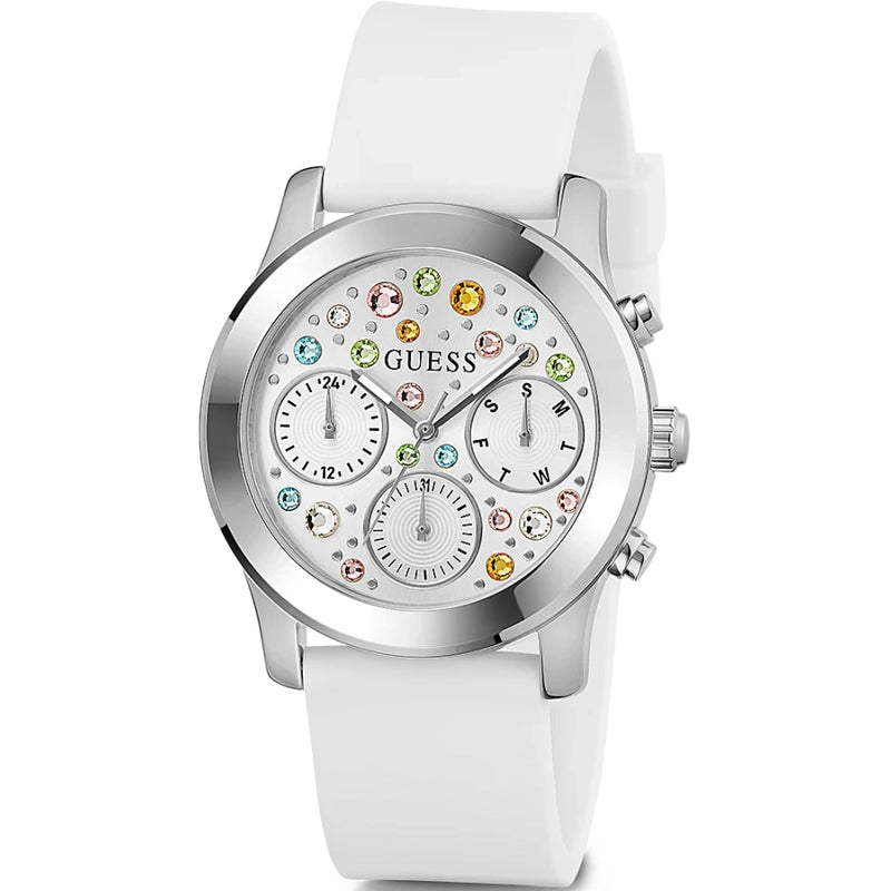 Chronograph Watch - Guess Fantasia Ladies White Watch GW0560L1
