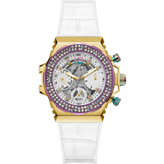 Guess Fusion Ladies White Watch GW0553L2