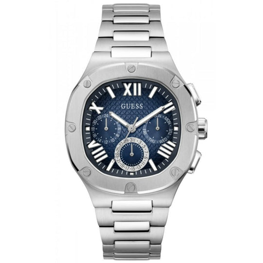 Guess Headline Men's Silver Watch GW0572G1