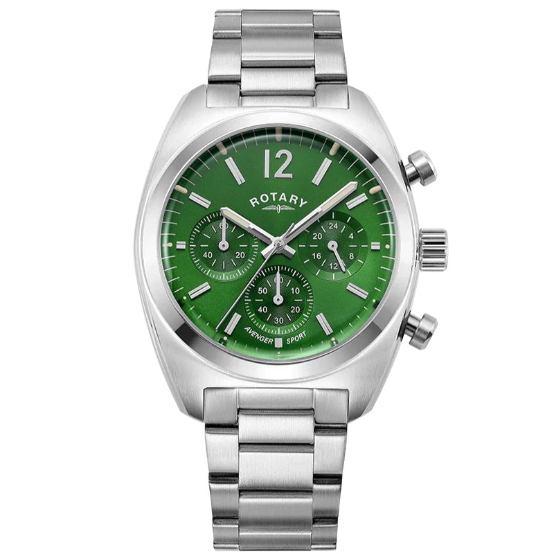 Rotary Avenger Sport Chrono Men s Green Watch GB05485 24 from WatchPilot
