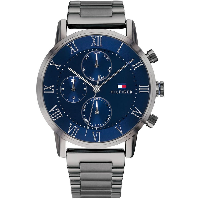 Chronograph Watch - Tommy Hilfiger 1791456 Men's Kane Blue Watch