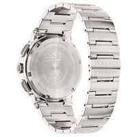 Chronograph Watch - Versace Greca Logo Men's Green Watch VEZ900121