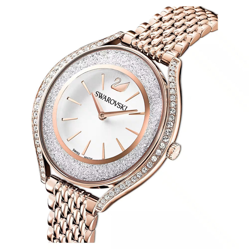 5484050 Swarovski Crystalline Aura Ladies Rose Gold Watch