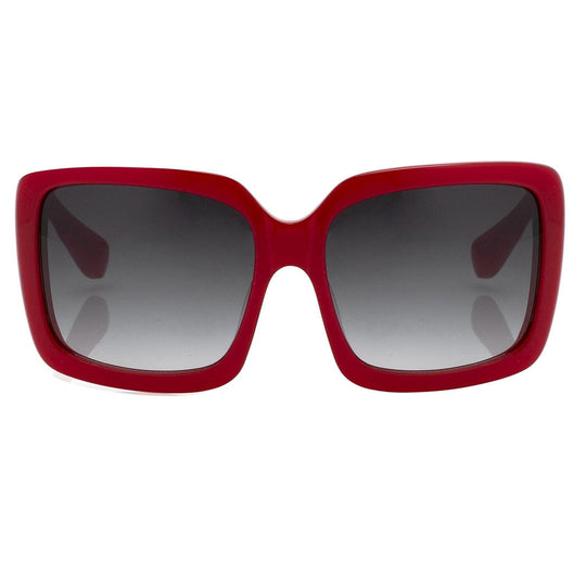 Eley Kishimoto Sunglasses Oversized Rectangular Red and Grey