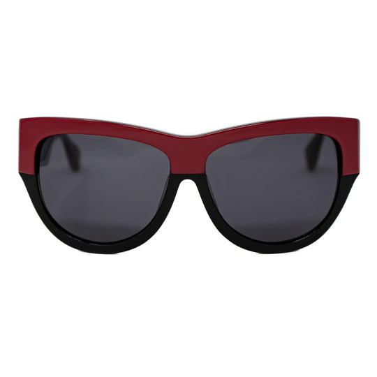 Eley Kishimoto Ladies Sunglasses Oversized Red and Black EK26C1SUN