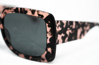 Erdem Women Sunglasses Oversized Pink Tortoise Shell Rose Gold with Grey Lenses Category 3 EDM34C3SUN - WatchPilot