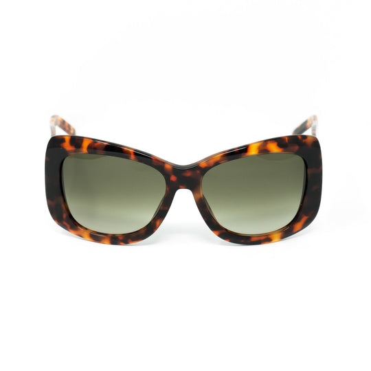 Erickson Beamon Ladies Sunglasses Oversized Tortoise Shell and Grey 8EB2C2T/SHELL
