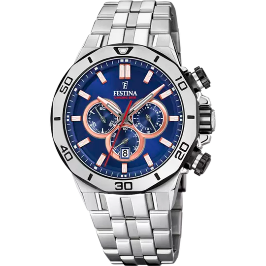 Festina Sport Chronograph Men's Blue Watch F20448/1