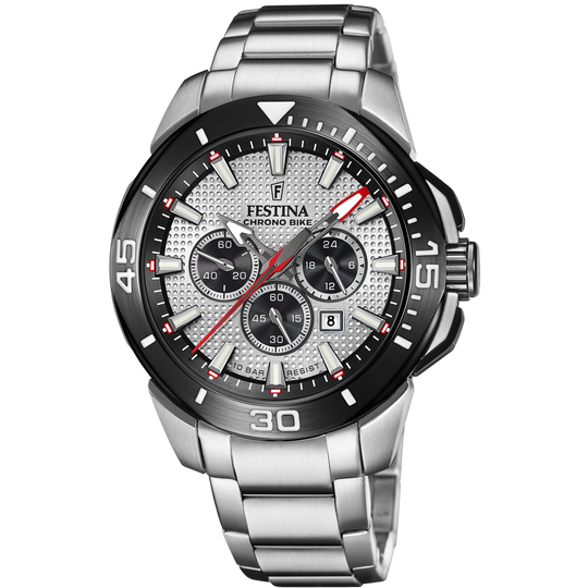Festina Chrono Bike Men's Silver Watch F20641/1