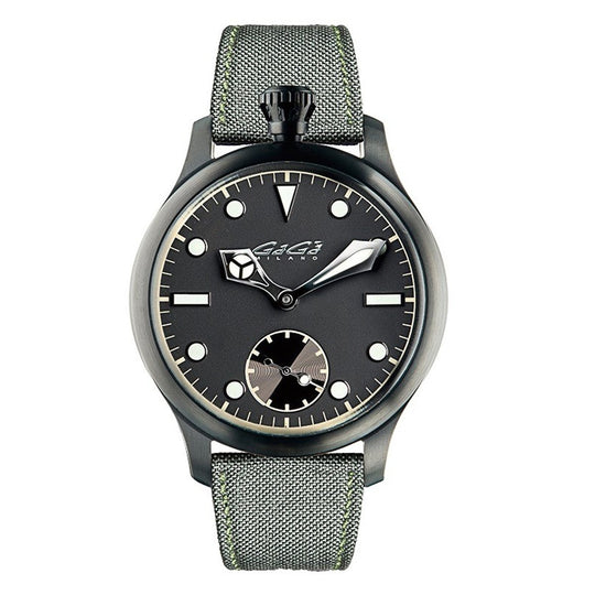 GaGà Milano Watch Classic Steel Black PVD 8042.01