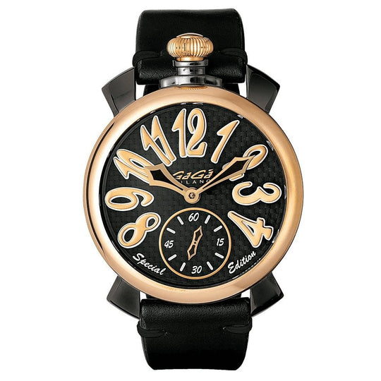 GaGà Milano Watch Manuale 48MM Special Edition Black PVD