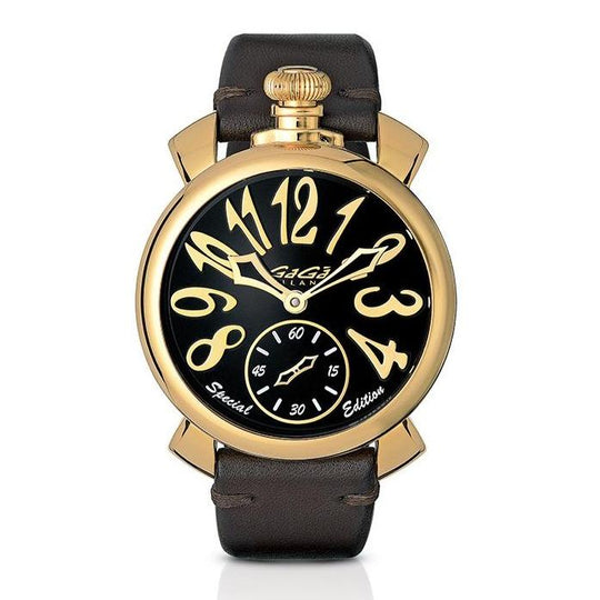 GaGà Milano Watch Manuale 48MM Special Edition Yellow Gold