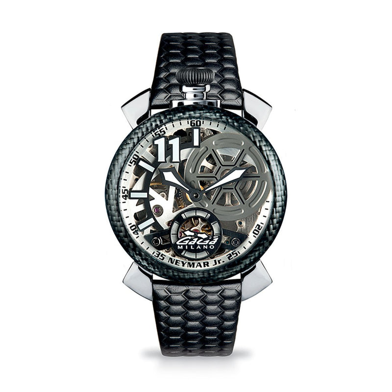 Gaga Milano Neymar Jr. Skeleton Steel Limited Edition - Watches & Crystals