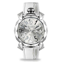 GaGà Milano Reflection Silver Grey Butterfly Pattern - Watches & Crystals