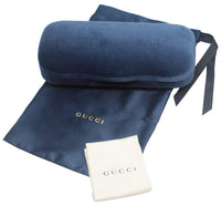 Gucci Women's Sunglasses Oversized Cat Eye Blue GG0809S-004 52