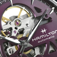 Hamilton Jm Skeleton Ladies Pink Watch H32265801