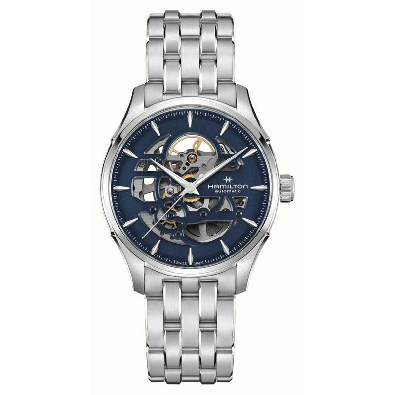 Hamilton Jm Skeleton Men's Blue Watch H42535141